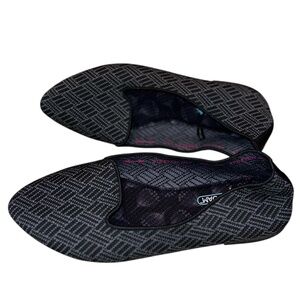 Skechers Women Gray Multi Slip On Cleo Ballerina Air-Cooled Memory Foam Shoes 8